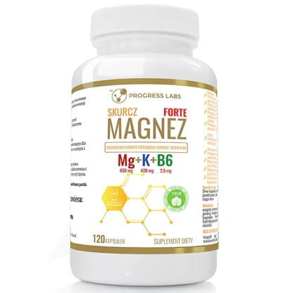 MAGNEZ FORTE SKURCZ 120 KAPS - PROGRESS LABS