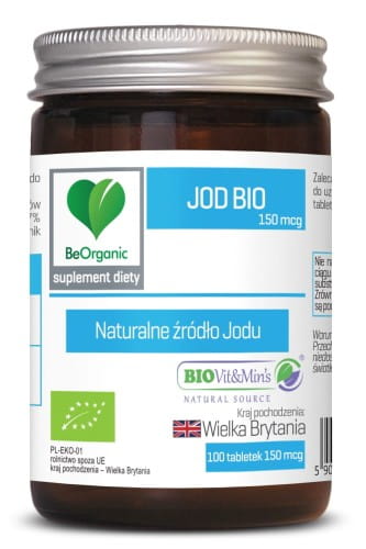JOD BIO 150 MCG 100 TAB - BEORGANIC