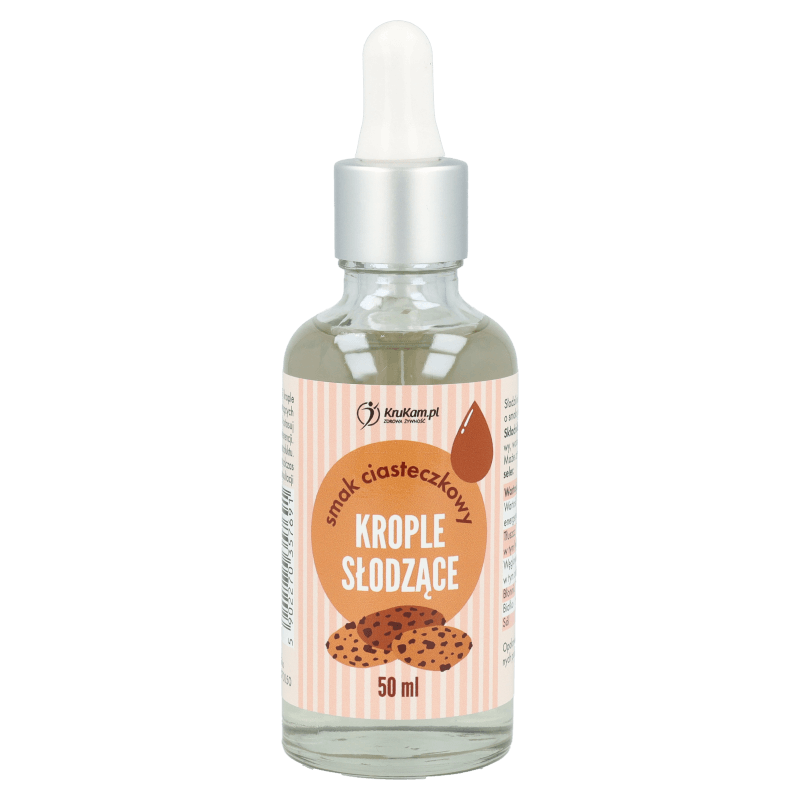 KROPLE SŁODZĄCE 50ML KRUKAM - RUM
