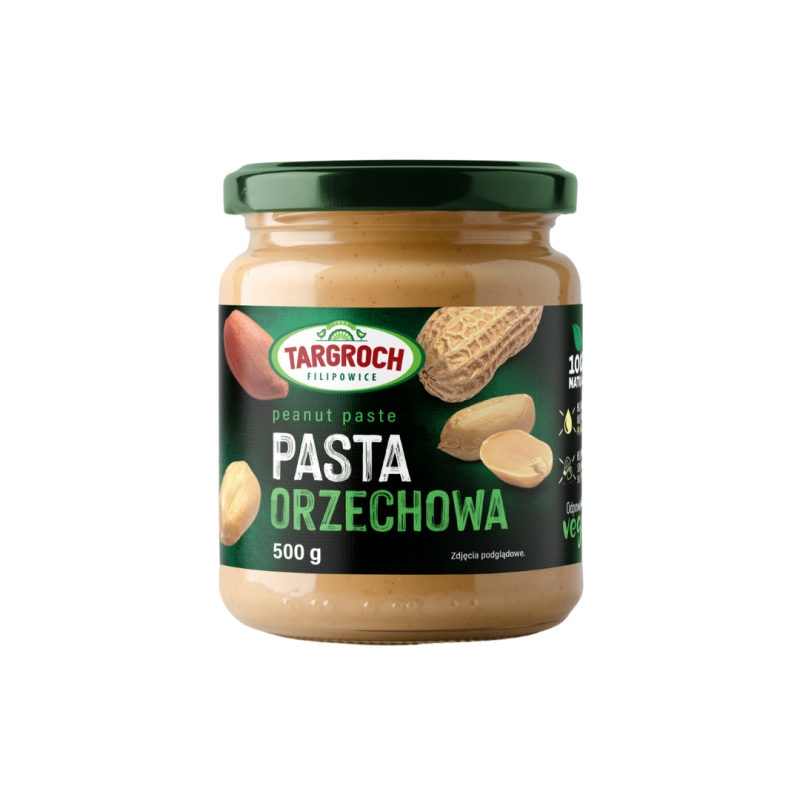 PASTA ORZECHOWA SMOOTH 500G - TARGROCH