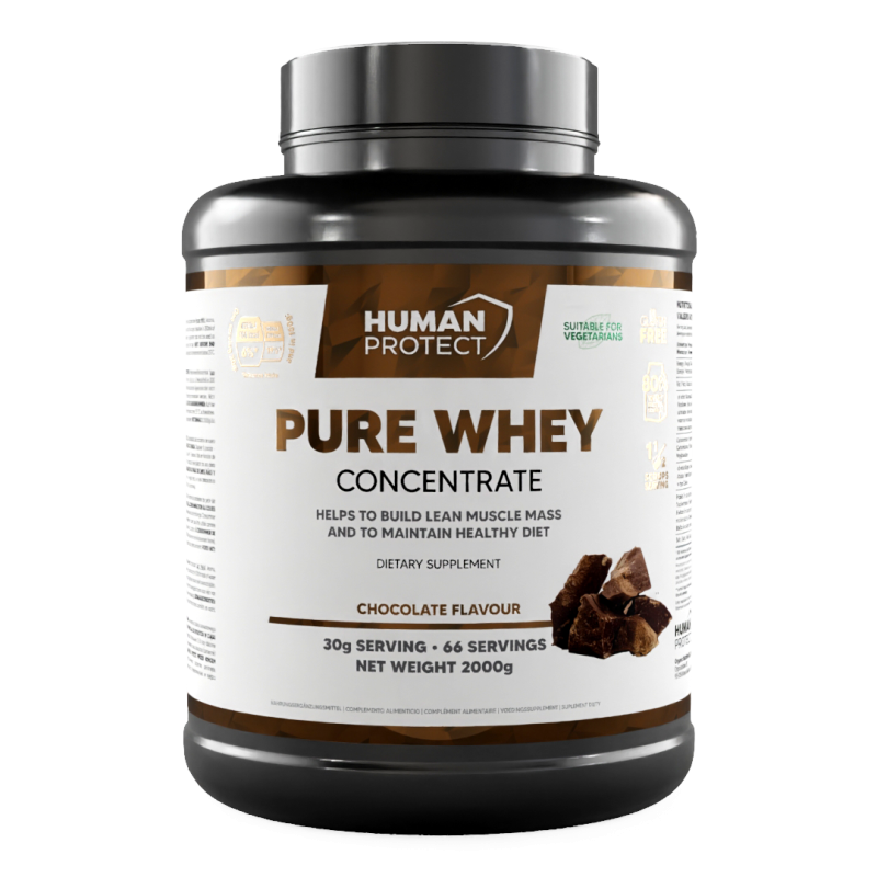 PURE WHEY CONCENTRATE 2000G - HUMAN PROTECT