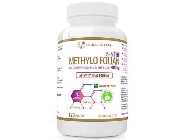 METYLOFOLIAN 120 KAPS - PROGRESS LABS