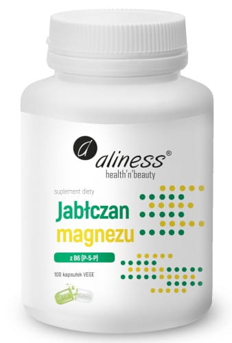 JABŁCZAN MAGNEZU 100MG 100 KAPS - ALINESS
