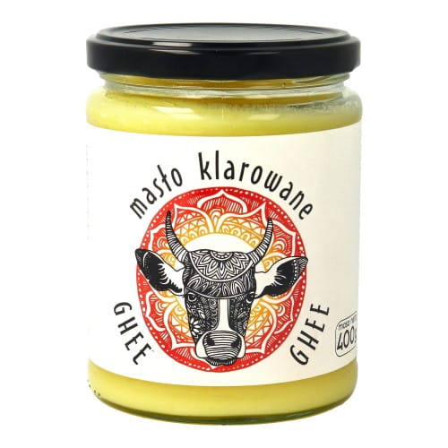 MASŁO KLAROWANE GHEE 400G - PIĘĆ PRZEMIAN