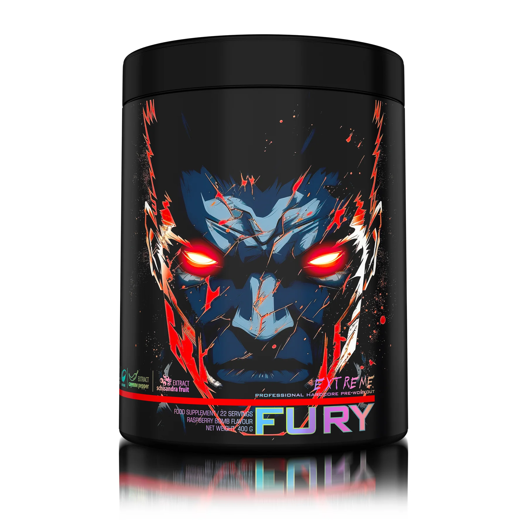 FURY EXTREME 400G - GENIUS NUTRITION