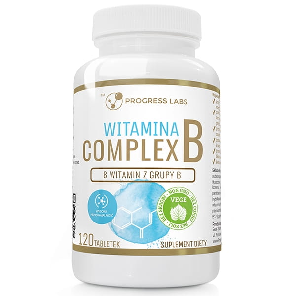 WITAMINA B COMPLEX 120 TAB - PROGRESS LABS