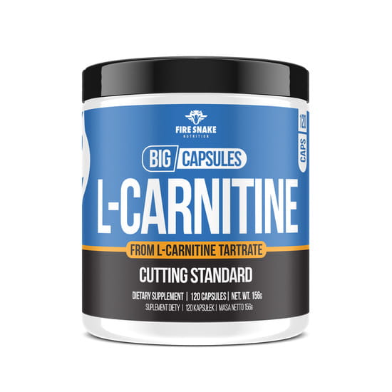 L-CARNITINE BIG CAPS 120 CAPS - FIRE SNAKE