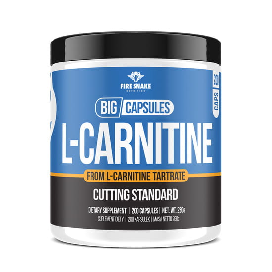L-CARNITINE BIG CAPS 200 CAPS - FIRE SNAKE