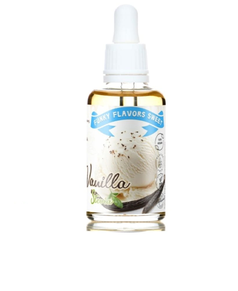AROMAT SWEET VANILLA STEVIA / WANILIA STEWIA 50ML - FUNKY FLAVORS 