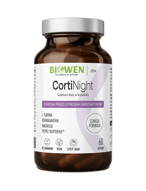 CORTI NIGHT  KORTYZOL NOC 60 KAPS - BIOWEN