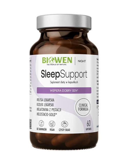 SLEEP SUPPORT LEPSZY SEN 60 KAPS - BIOWEN