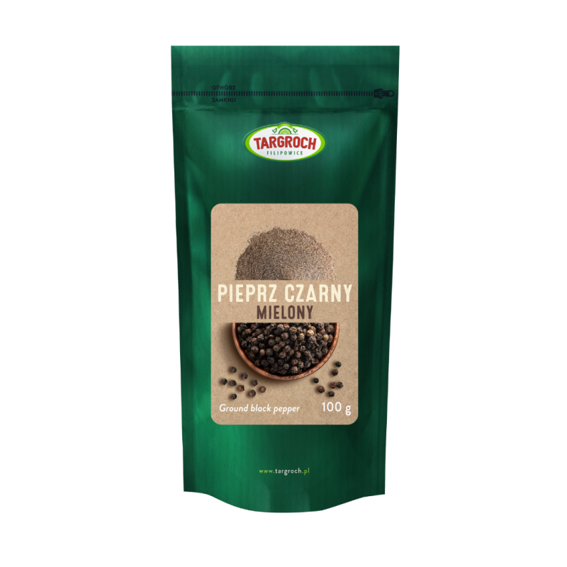 PIEPRZ CZARNY MIELONY 100G - TARGROCH
