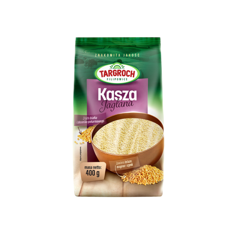 KASZA JAGLANA 400G FLOWPACK - TARGROCH
