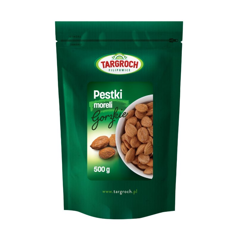 PESTKI MORELI ŁUSKANE GORZKIE 500G - TARGROCH