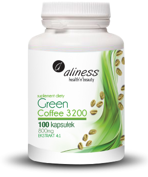 GREEN COFFEE 3200 100 KAPS - ALINESS