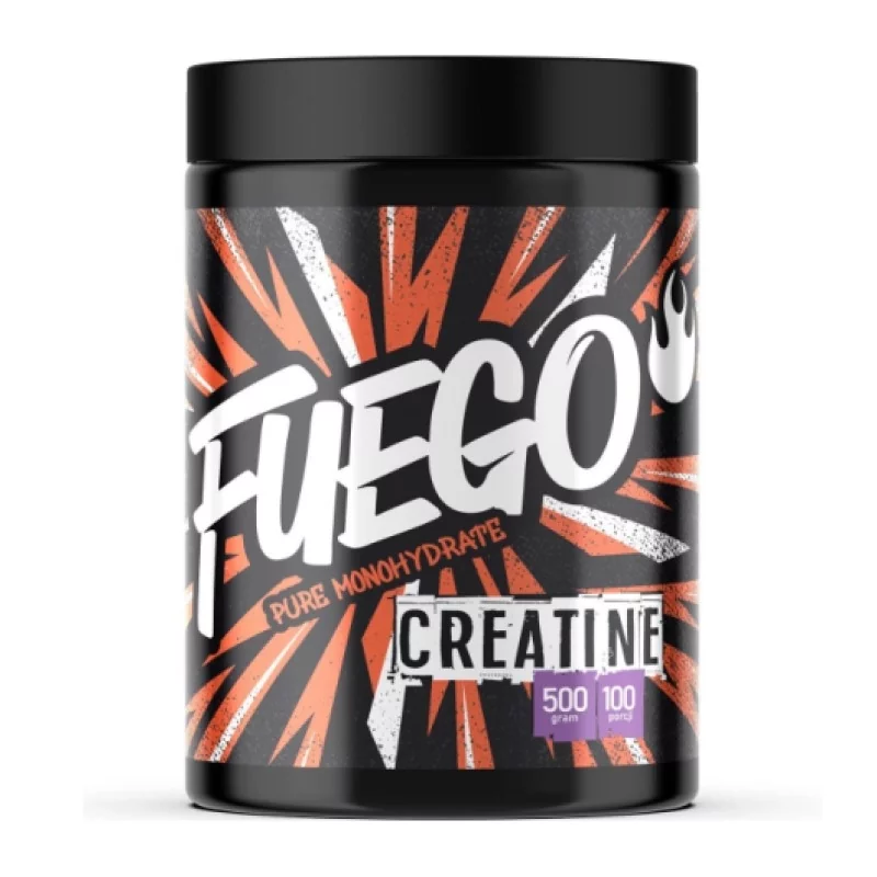 CREATINE MONOHYDRATE 500G - FUEGO