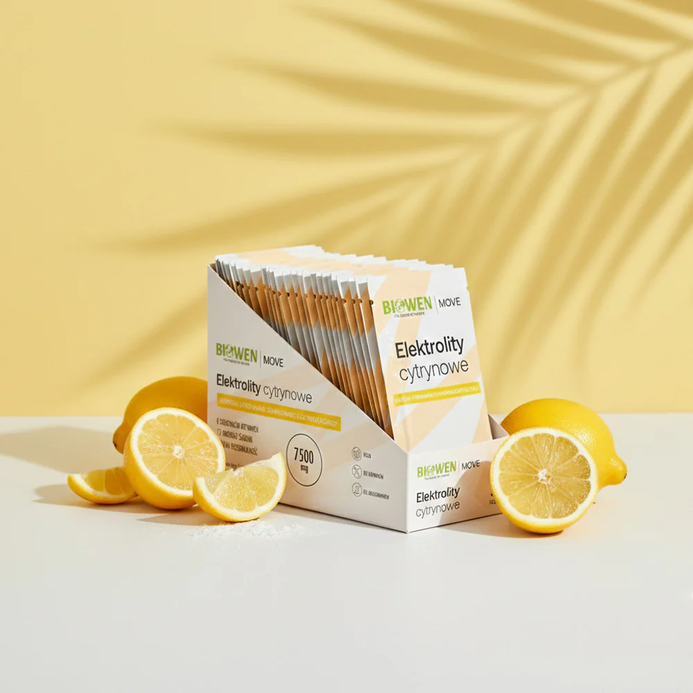 ELEKTROLITY CYTRYNOWE SASZETKI 30SZT - BIOWEN