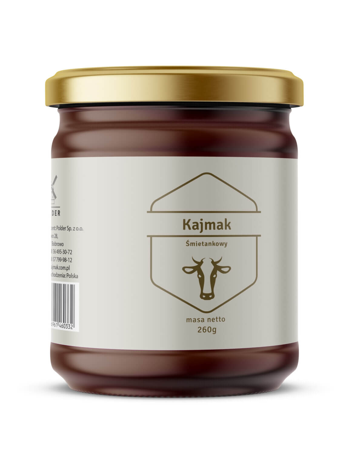 KAJMAK ŚMIETANKOWY 260G - POLDER