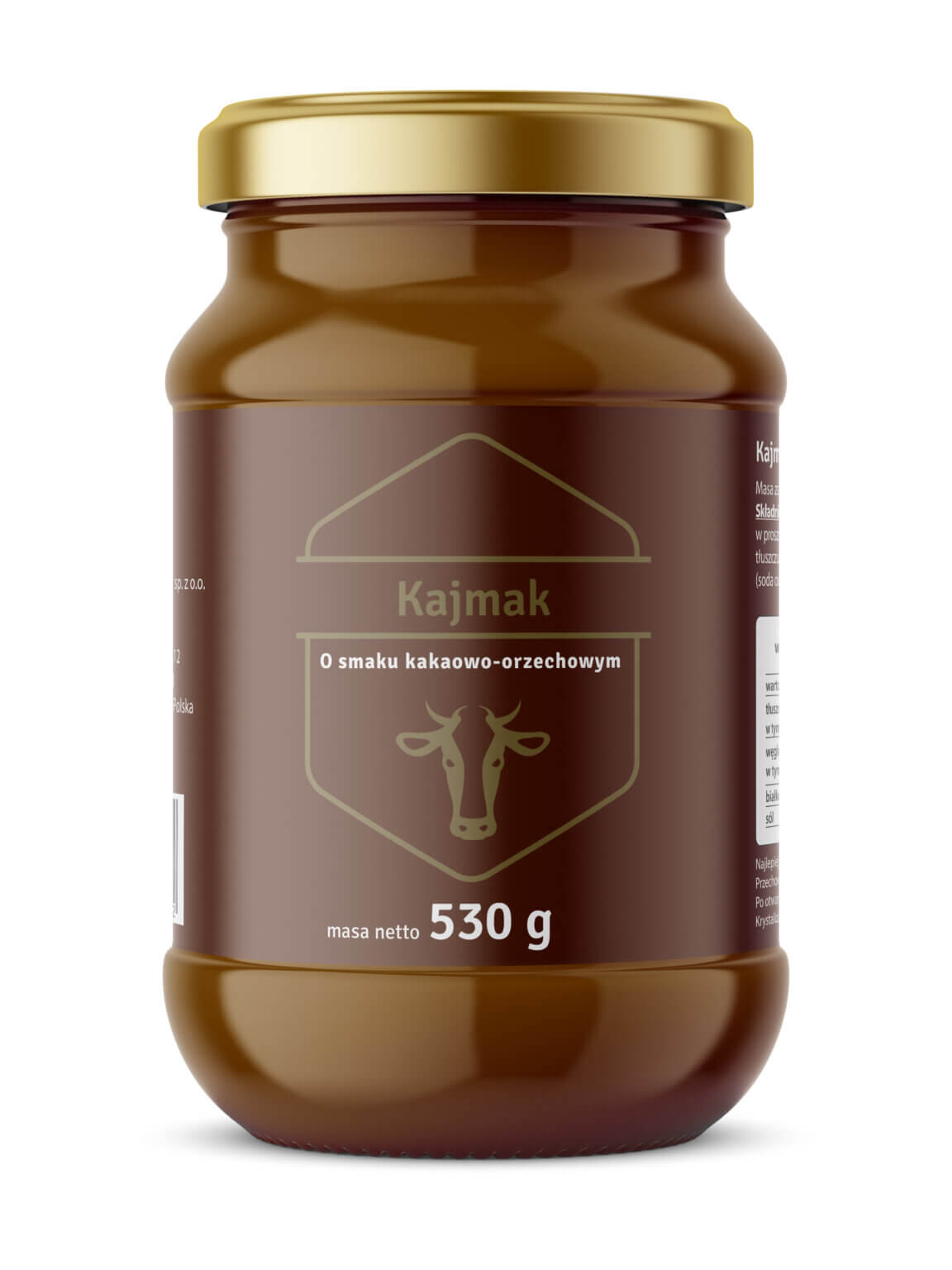 KAJMAK KAKAOWO-ORZECHOWY 530G - POLDER