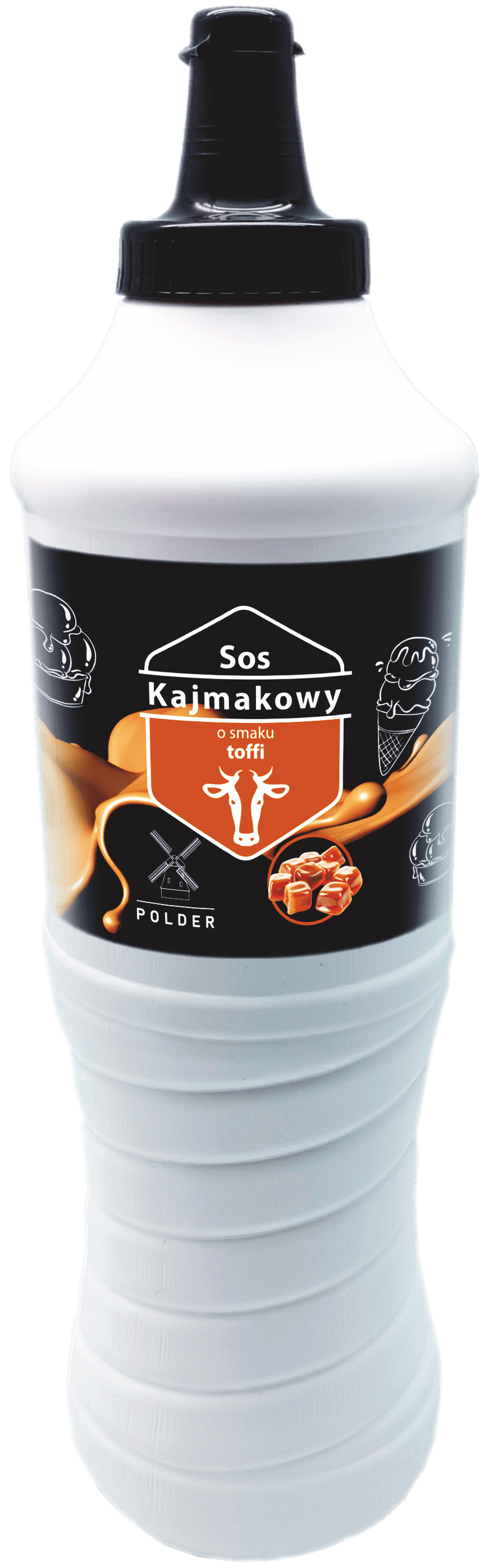 SOS KAJMAKOWY O SMAKU TOFFI 950G - POLDER