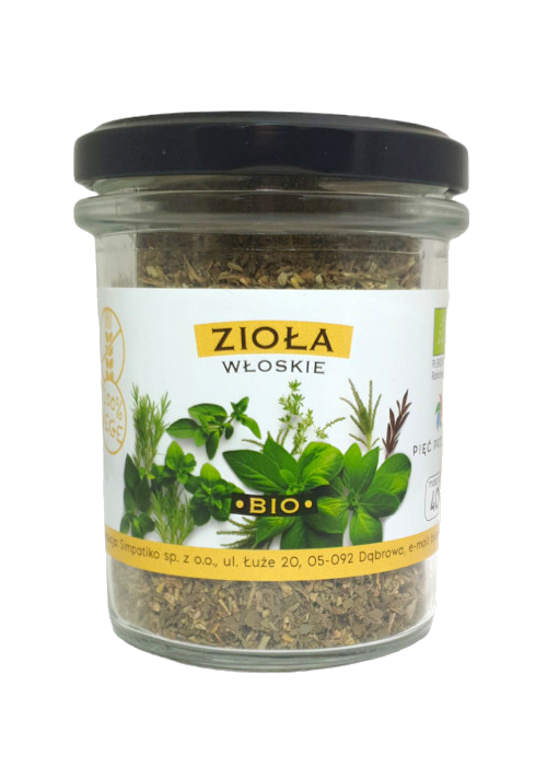 ZIOŁA WŁOSKIE BIO 40G - PIĘĆ PRZEMIAN