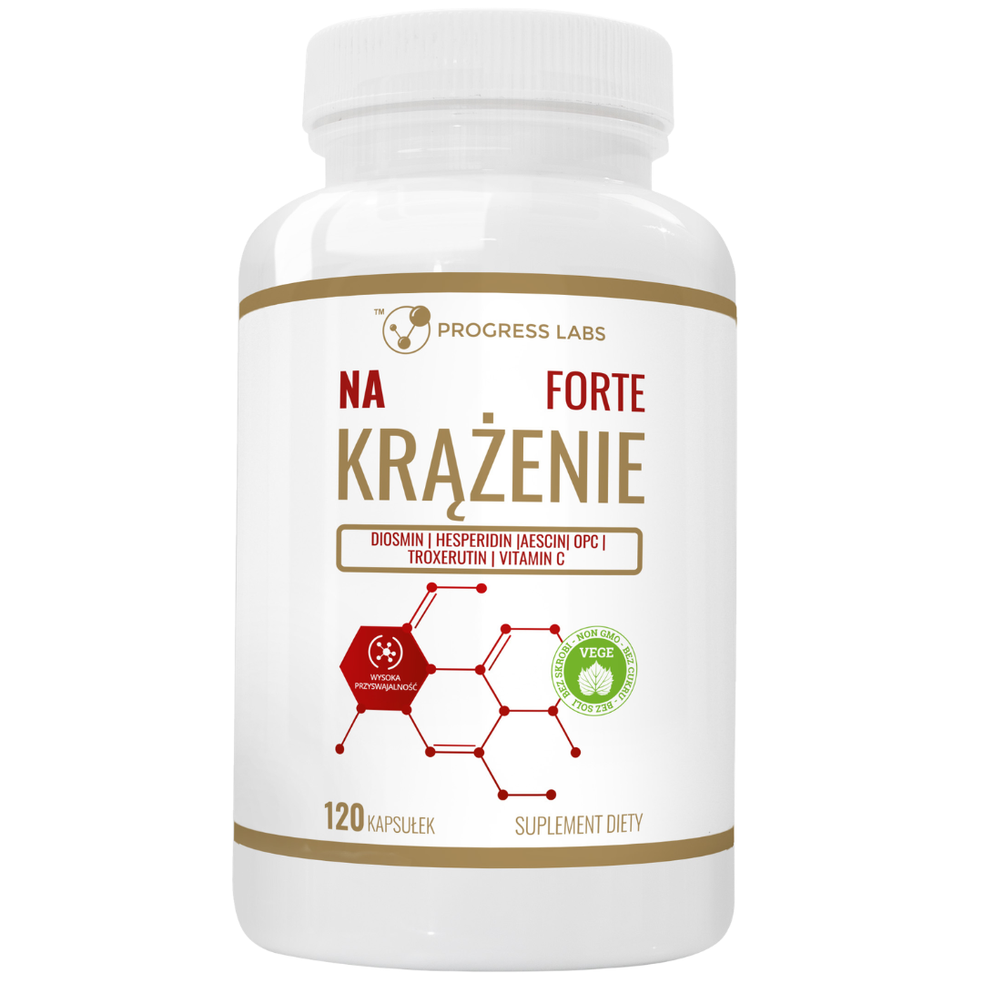 NA KRĄŻENIE FORTE 120 KAPS - PROGRESS LABS