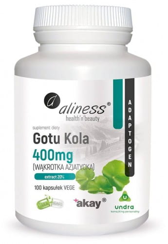 GOTU KOLA 400MG 100 KAPS - ALINESS