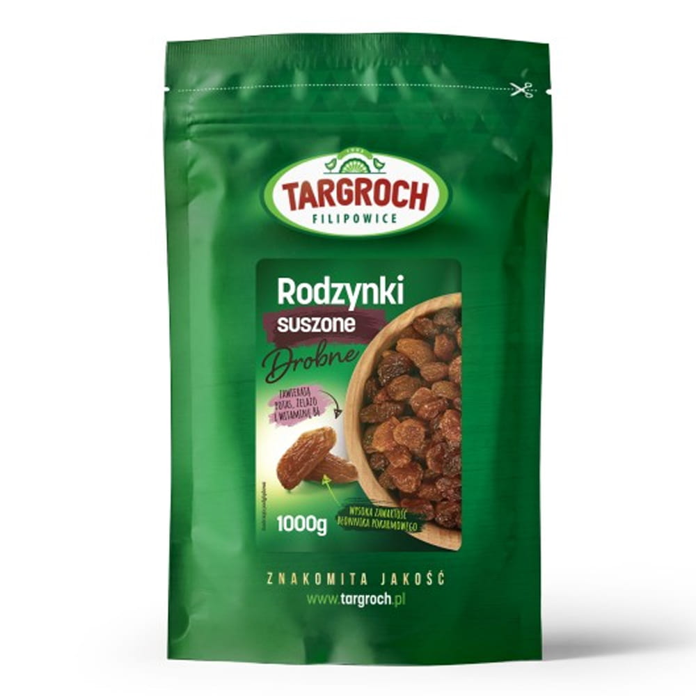 RODZYNKI SUSZONE 1KG - TARGROCH
