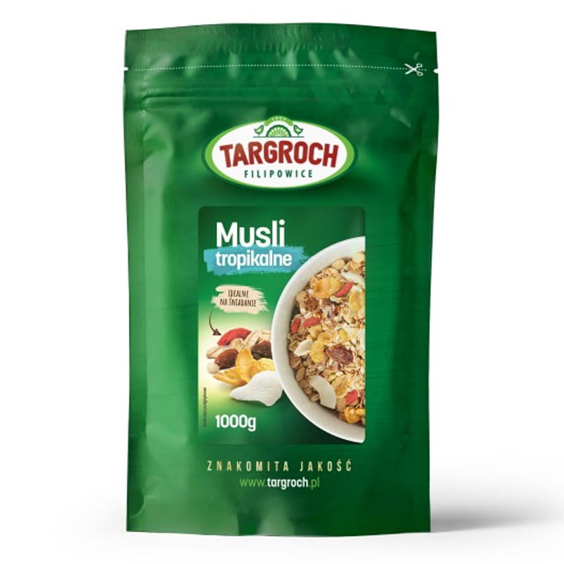 MUSLI TROPIKALNE 1KG - TARGROCH