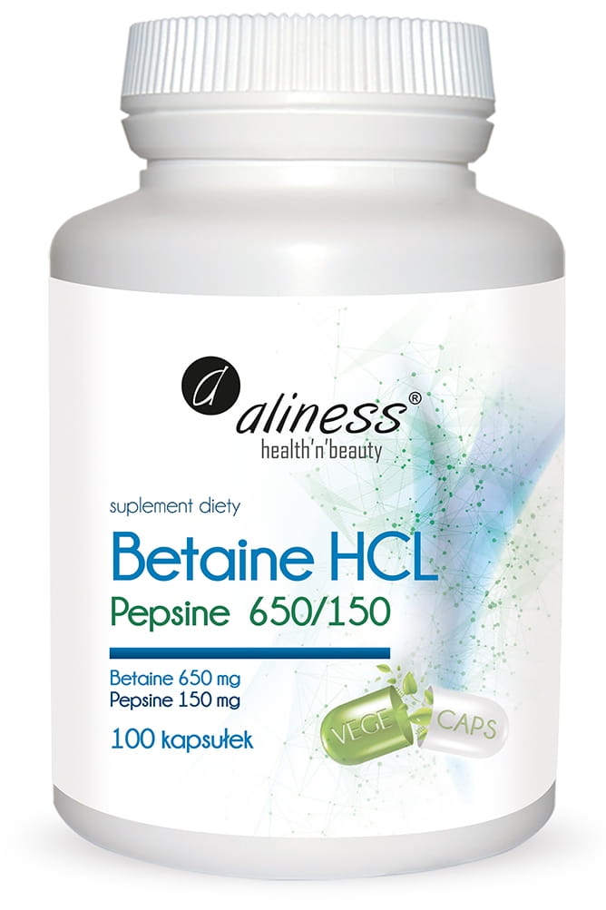 BETAINE HCL 100 TAB. - ALINESS