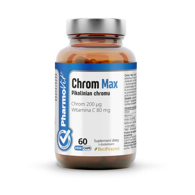 CHROM MAX 60 KAPS - PHARMOVIT