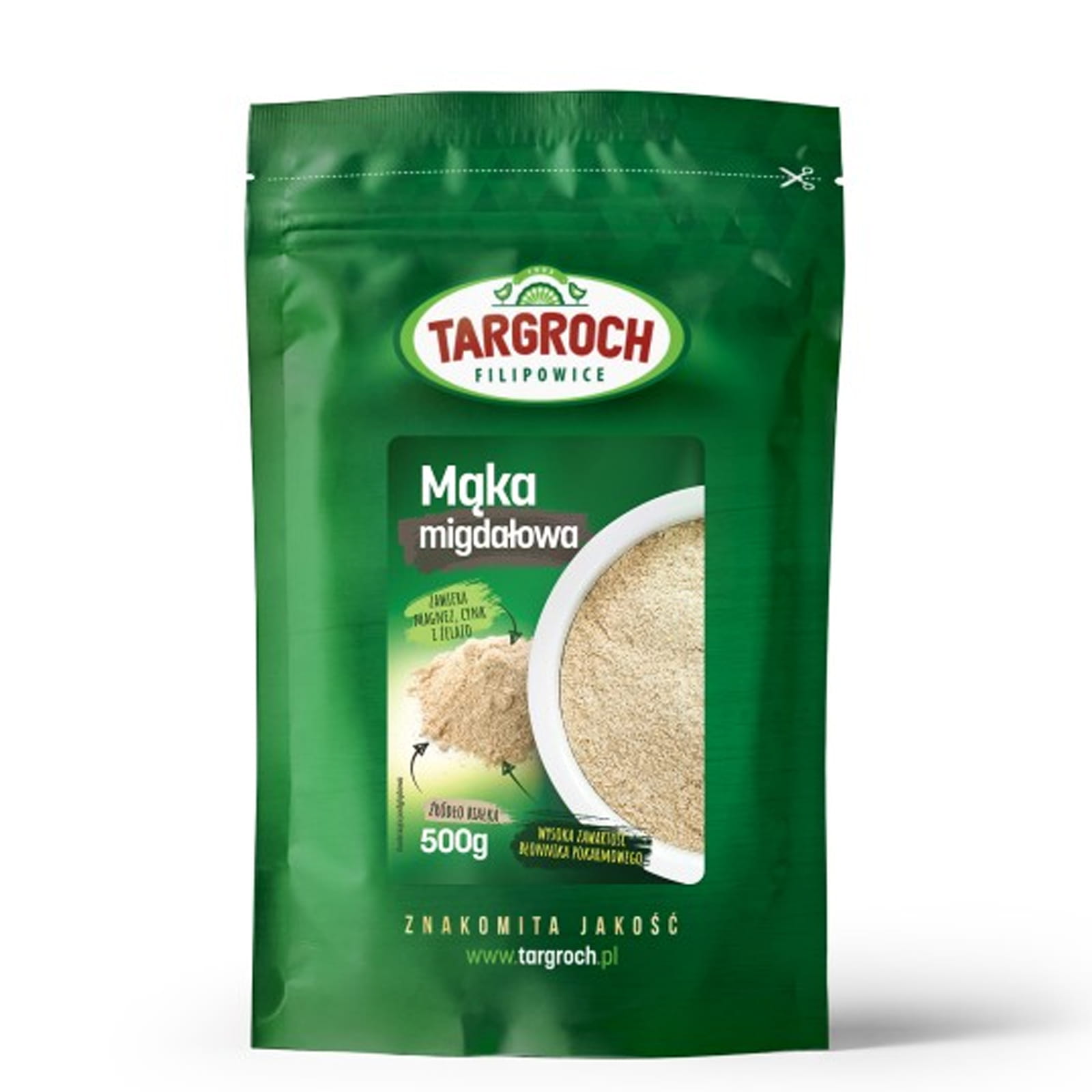 MĄKA MIGDAŁOWA 500G - TARGROCH